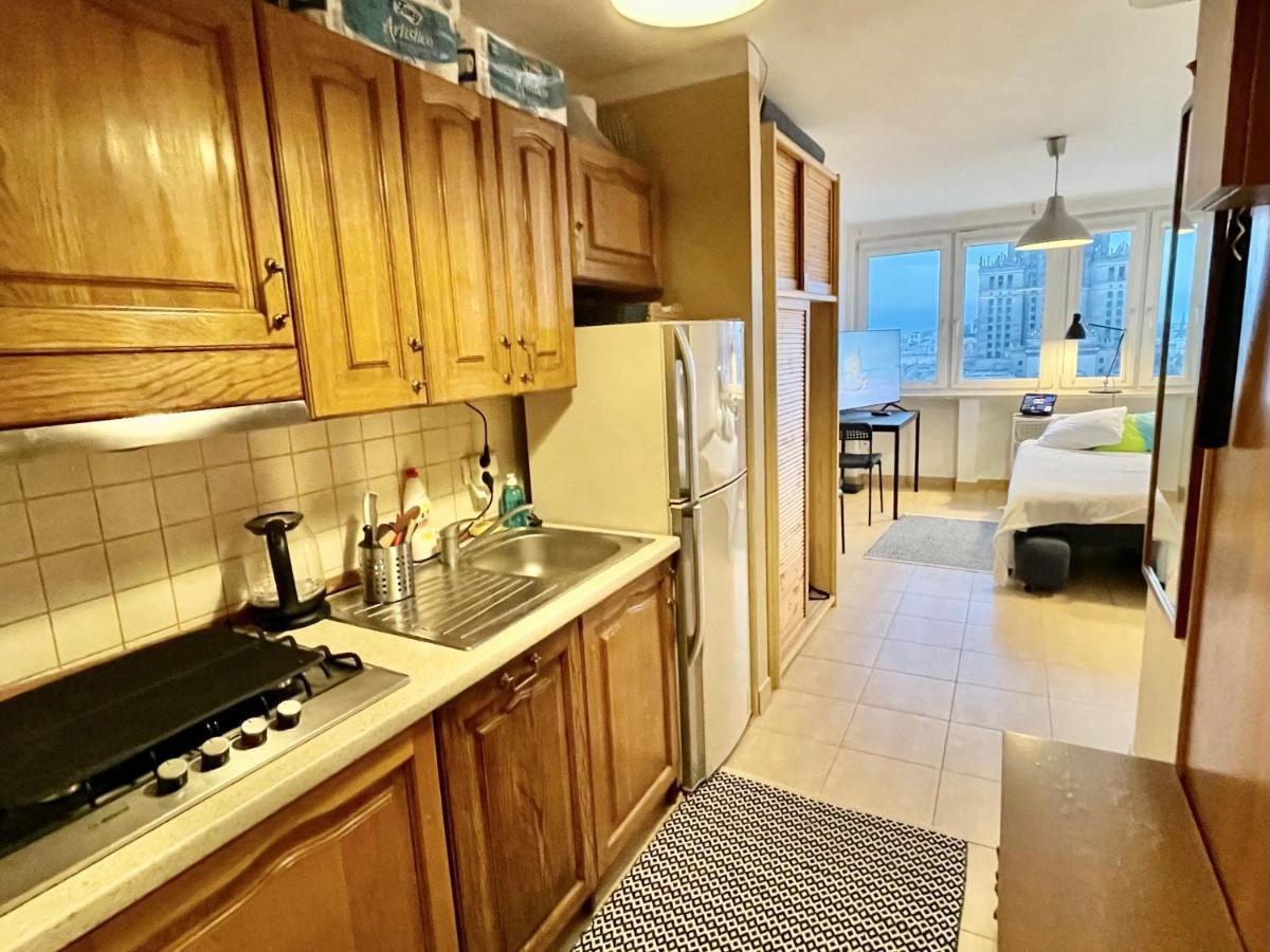 ורשה Super Apartament Palace 2X Metro Fast Wifi 500 Mbs Netflix Appletv Smarttv Panorama Miasta מראה חיצוני תמונה