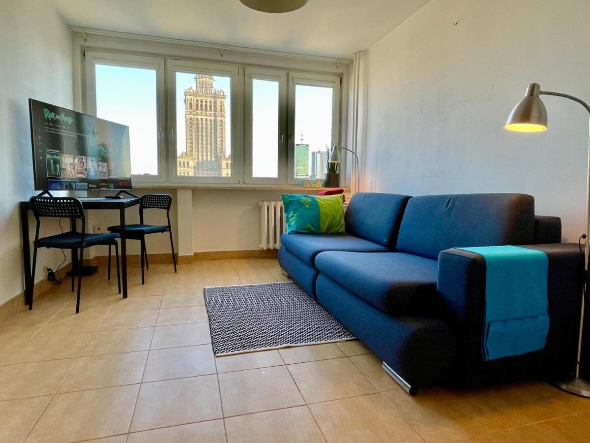 ורשה Super Apartament Palace 2X Metro Fast Wifi 500 Mbs Netflix Appletv Smarttv Panorama Miasta מראה חיצוני תמונה